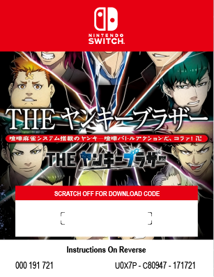 SIMPLE SERIES FOR NINTENDO SWITCH VOL.5 BAD BOY BROTHER - SWITCH 2