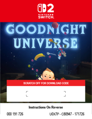 GOODNIGHT UNIVERSE - SWITCH 2