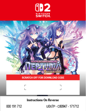 HYPERDIMENSION NEPTUNIA RE;BIRTH3: V GENERATION - SWITCH 2