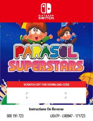PARASOL SUPERSTARS - LIMITED EDITION - SWITCH 2